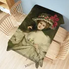 Европейский Элегантный женский девичник, всемирно известная картина маслом в стиле рококо, барокко, декоративный настенный гобелен Прочный Стол, Художественная ткань