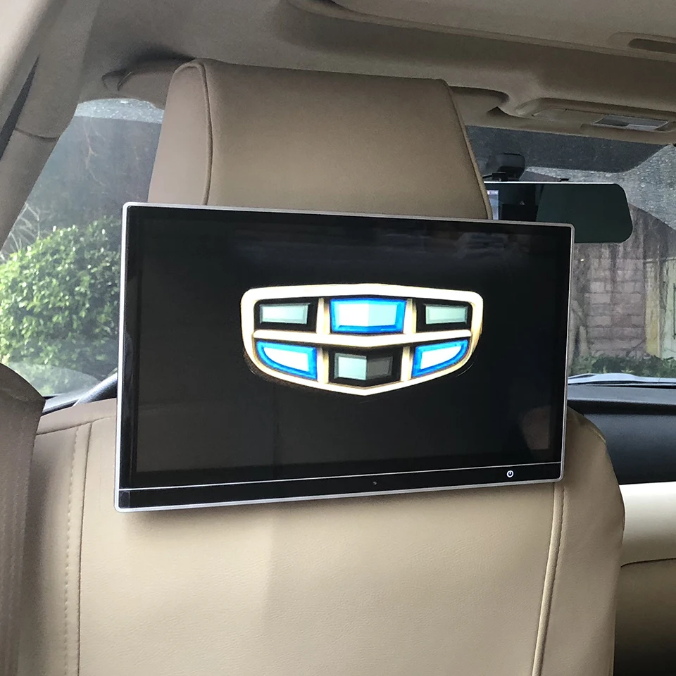 Монитор для подголовника Geely Battle Null Emgrand EV GS GL PHEV MPV GC9 экран 12 5 дюйма Android 9