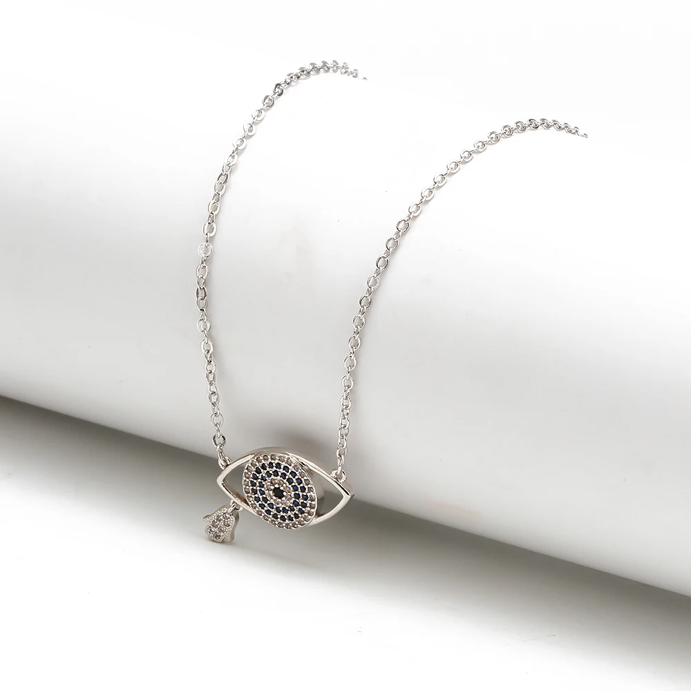 Женские Подвески MEIBEADS микро подвески из кубического циркония с цепочкой в виде