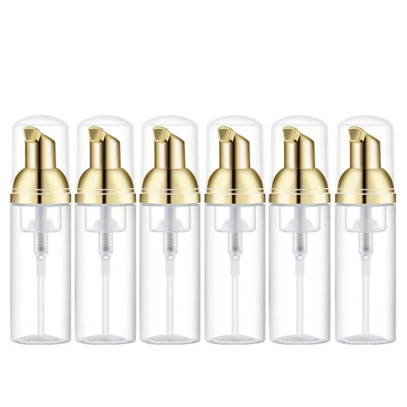 

50Ml Empty Bottles Travel Soap Bottles Plastic Foam Dispenser Bottles Mini Foam Soap Pump Dispensers Cleaning,Travel 10