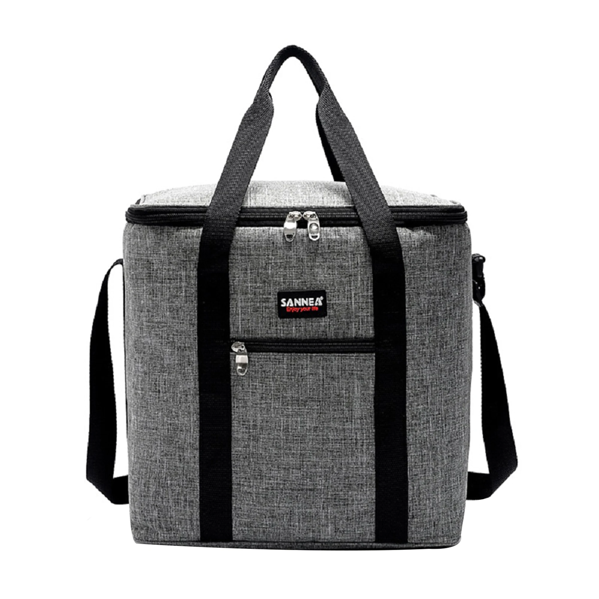 

Large Capacity Food Insulated Warm Bag Leakproof Zipper Portable Cooler Bag for Outdoor Travel Beach Picnic Camping