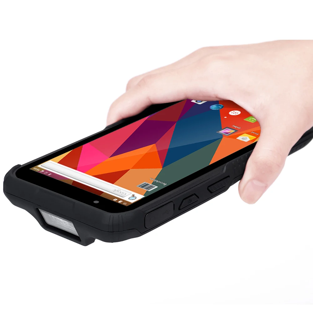 6 0-дюймовый 1D/2D QR сканер штрих-кода NFC WIFI PDA Android inch беспроводной портативный