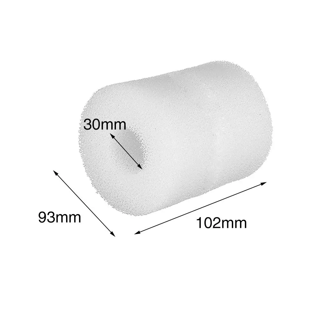 

Hot!! 3 Sizes Swimming Pool Filter Foams Cleaning Equipment Foam Reusable Washable Sponge Cartridge Foam Cleaner Accessories