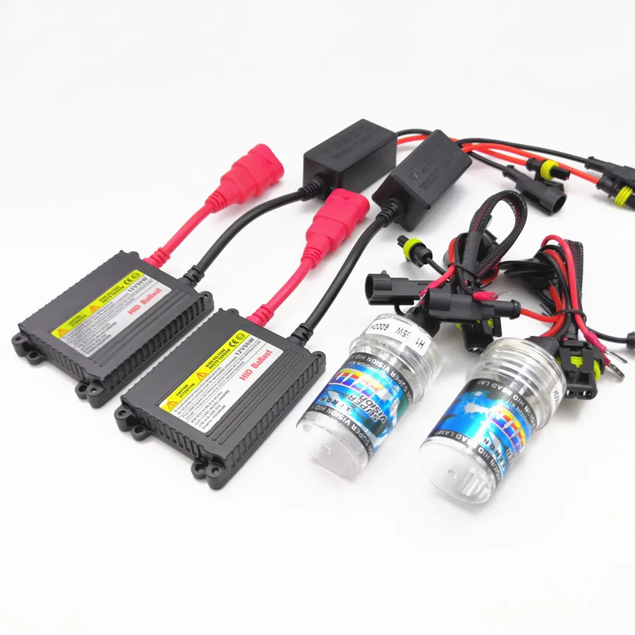Ксенон H7 Hid комплект 55 Вт H1 H3 H4 ксенон H7 H8 H10 H11 H27 HB3 HB4 9005 9006 автомобиля ксеноновый источник освещения