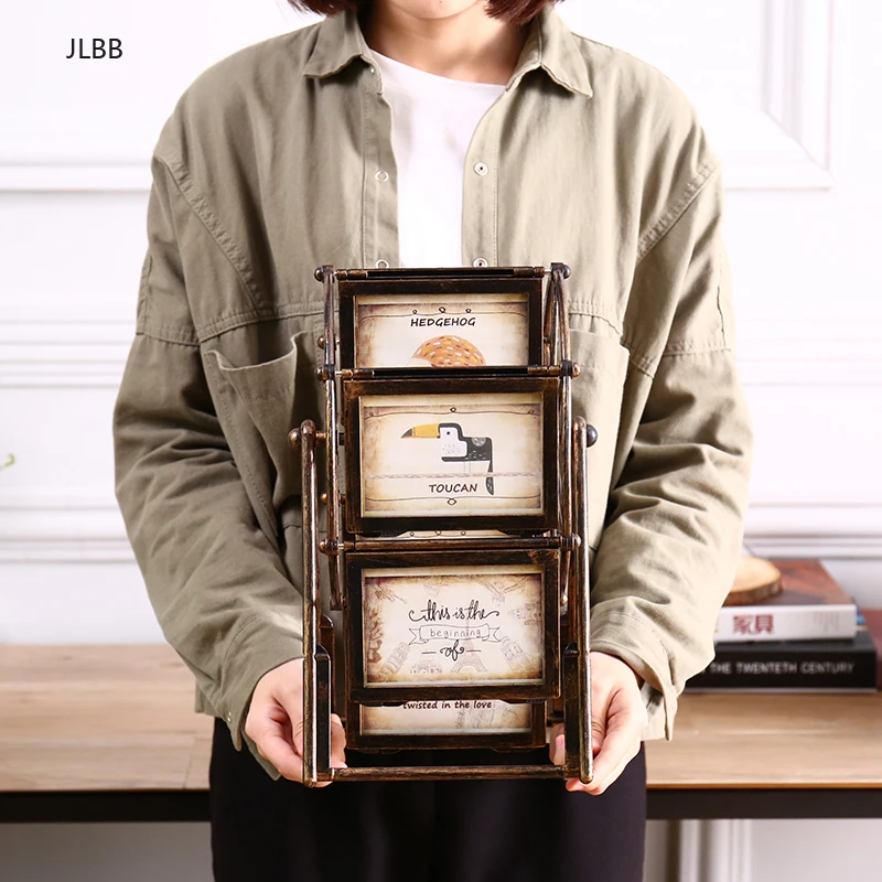 Фоторамка колесо обозрения вращающаяся на 360 градусов 5 дюймов | Дом и сад