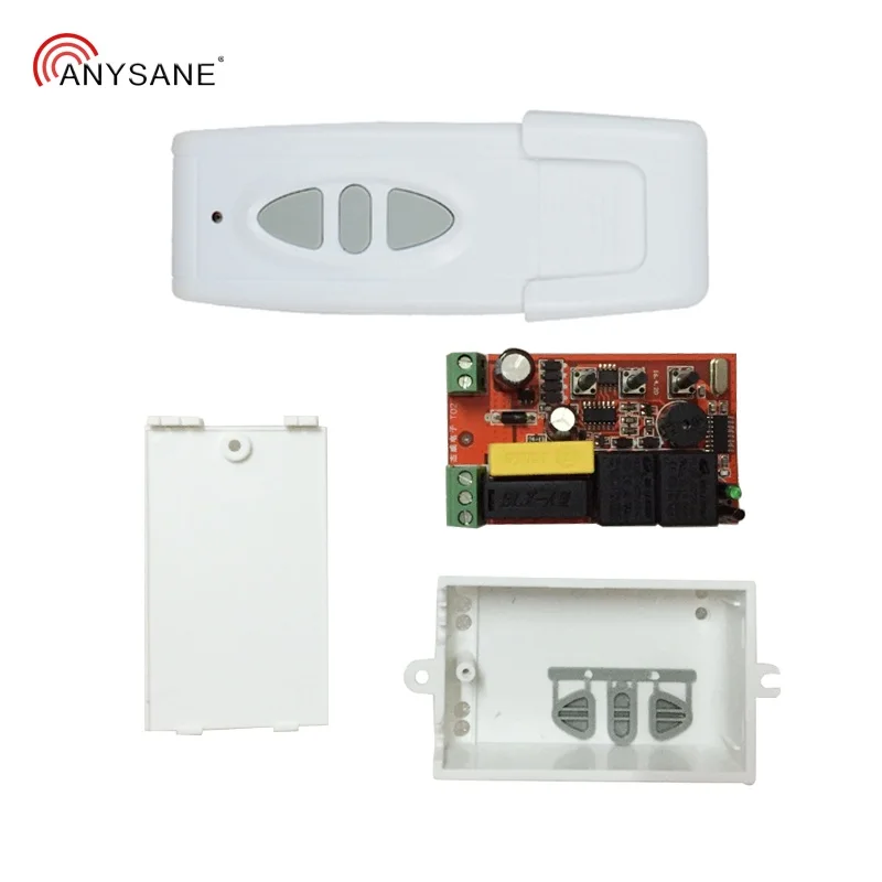 ANYSANE РЧ пульт дистанционного управления затвором занавеска Радио контроллер ac220в