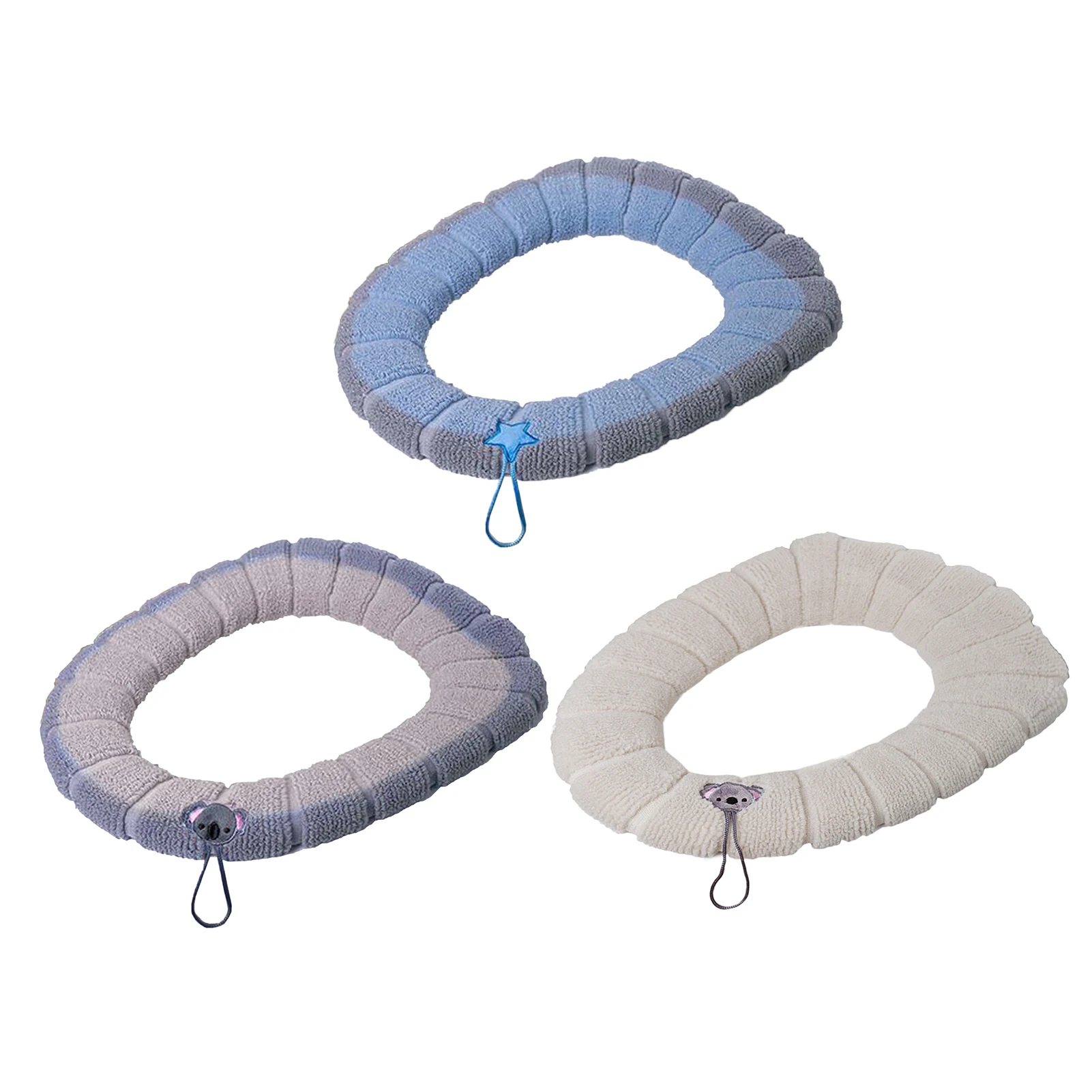 

Bathroom Toilet Seat Cover Soft Washable Toilet Seat Cover Pad Handy