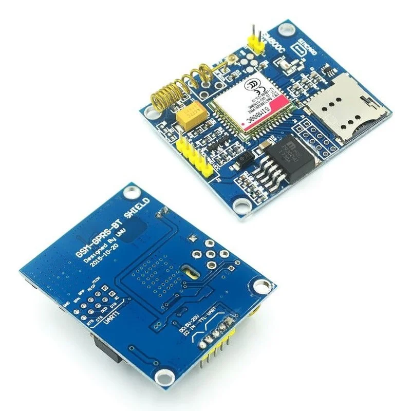 Модуль SMS SIM800C может использоваться вместо платы разработки SIM900A - купить по