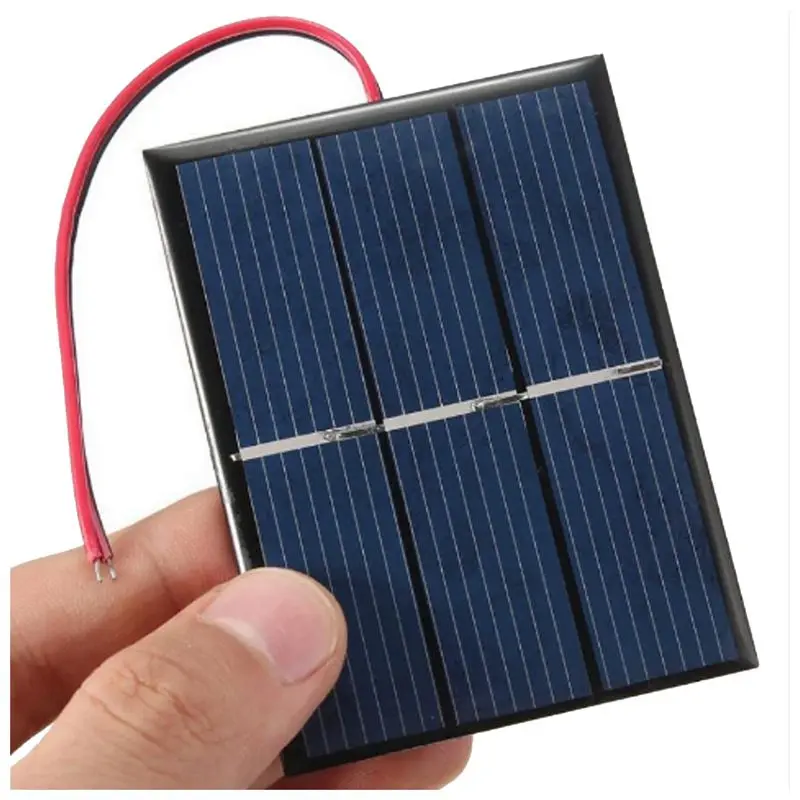 2 шт 1 5 V 400mA 80x60mm микро мини солнечные батареи для солнечных панелей DIY проекты