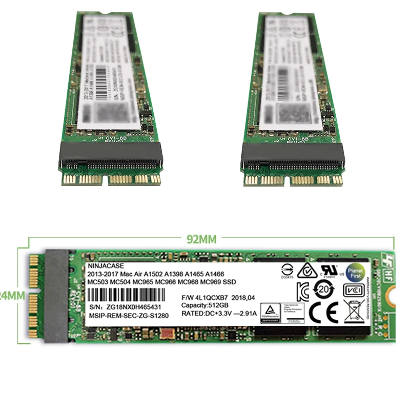Новинка 256 ГБ 512 ТБ 2 M.2 SSD PCIe для Mac M2 NVMe жесткий диск Gen3x4 3D NAND Flash 1 MacBook Air/Macbook Pro |