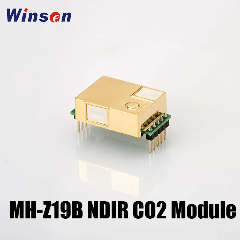 2 шт. датчик CO2 Winsen MH Z19B NDIR 2000/5000 ppm водонепроницаемый и антикоррозийный с