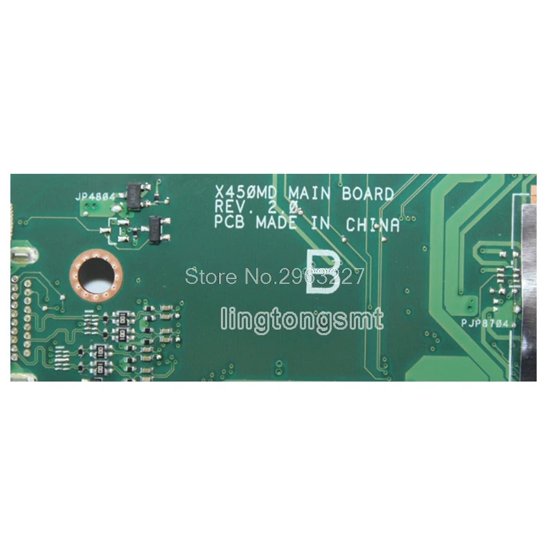 

X450MD Motherboard N2940U REV2.0 For Asus X450MD X450M X452M Laptop motherboard X450MD Mainboard X450MD Motherboard test 100% OK