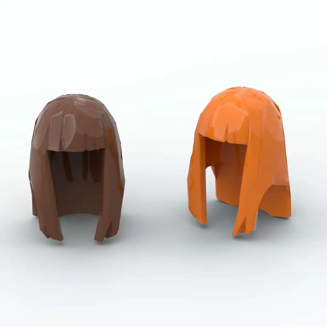 

Wig for Figures 10pcs/lot Toy Assembles Particles moc Building Block Educational Creative Children moc Toys 17346