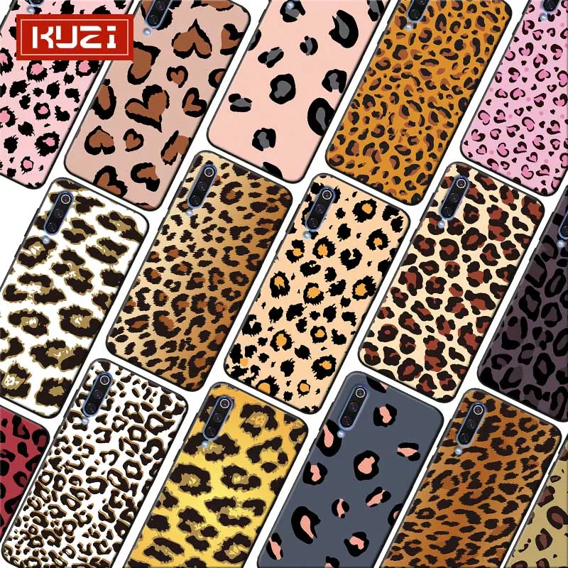 Леопардовая расцветка мягкий силиконовый чехол для телефона samsung galaxy a50 a70 a30 a40 a20