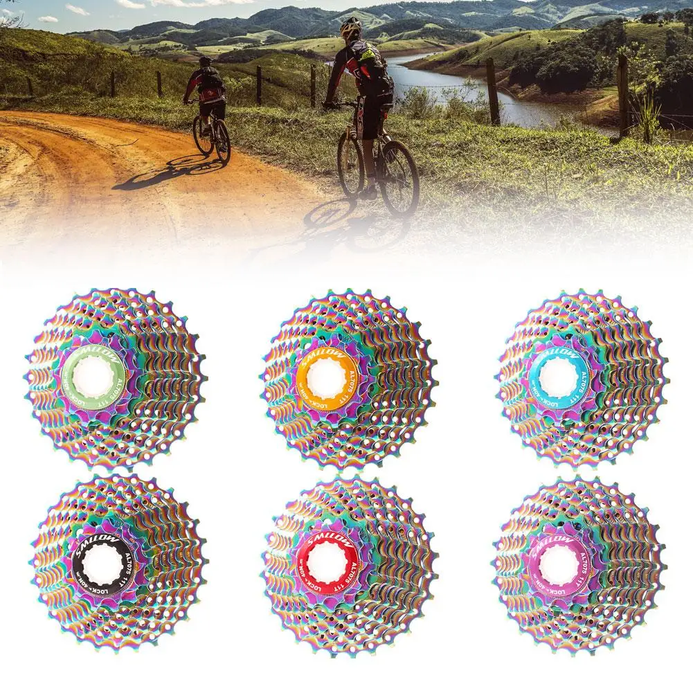 

SMLLOW 11-28T 9 Speed MTB Road Bike Bicycle Cycling Cassettes Flywheel Freewheel Sprocket Steel Bicycle Accessories