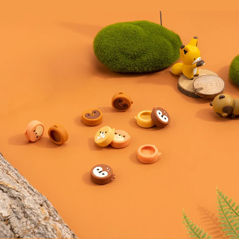 Крышка для джойстика Nintendo Switch Lite мягкая силиконовая 4 шт. | Электроника