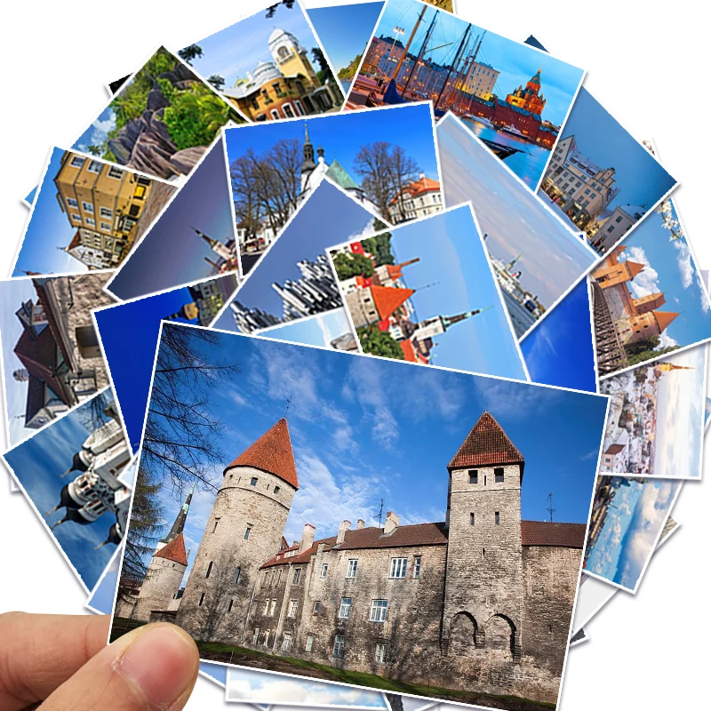 Винтаж балтийские Эстония путешествия желаю деловая поздравительная открытка