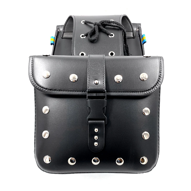 XL883 XL1200 мотоциклетные седельные сумки для Harley Sportster XL 883 XL 1200 из искусственной кожи Боковая сумка для инструментов багаж черный и коричневый