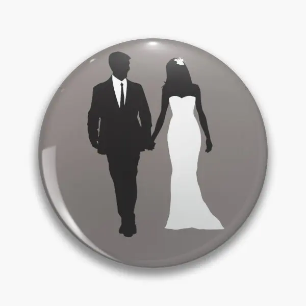 

Rehearsal Dinner Wedding Day Design dqg Soft Enamel Pin Women Lover Collar Metal Funny Creative Cartoon Jewelry Lapel Pin Cute