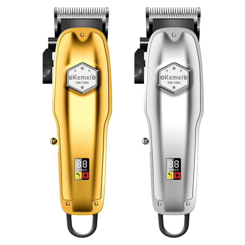 Профессиональная машинка для стрижки волос мужчин перезаряжаемая электронная