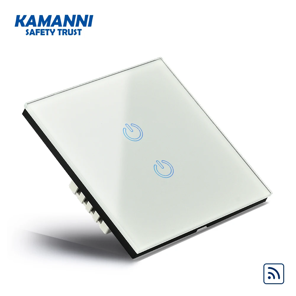 Kamanni умные переключатели 2 Gang WiFi Smart Switch US Standard 1/2/3 1/2 Way App Control умный светиль ник Goole