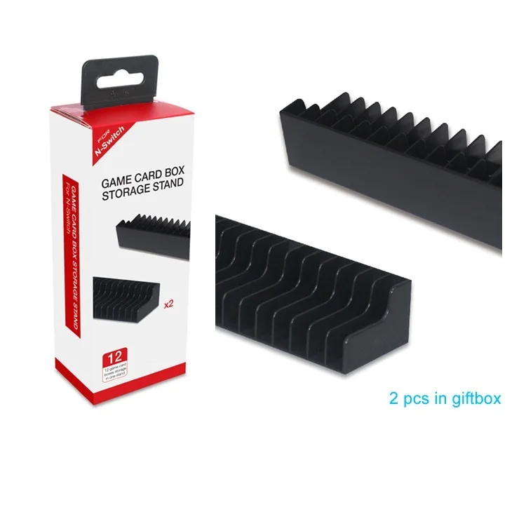 2 шт./лот коробки для игровых карт подставка хранения CD дисков держатель