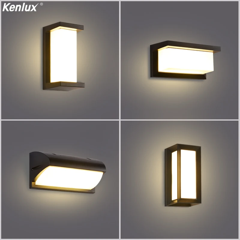 18 Вт светодиодный настенный светильник наружный водонепроницаемый IP65 крыльцо