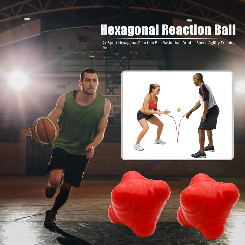 Спортивные шестиугольная реакционный мяч баскетбол Скорость ловкость