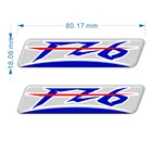 3D наклейки для Yamaha FZ6 S FZ6N Fazer, протектор танка, аксессуары, эмблема FZ 6, значок с логотипом