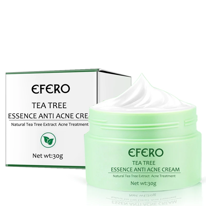 Acne Cream Чайное дерево эссенция лицо улитки крем против морщин крем для лица Уход за кожей ремонт лечение акне крем гиалуроновая аicd увлажняющий - Цвет: Acne Cream