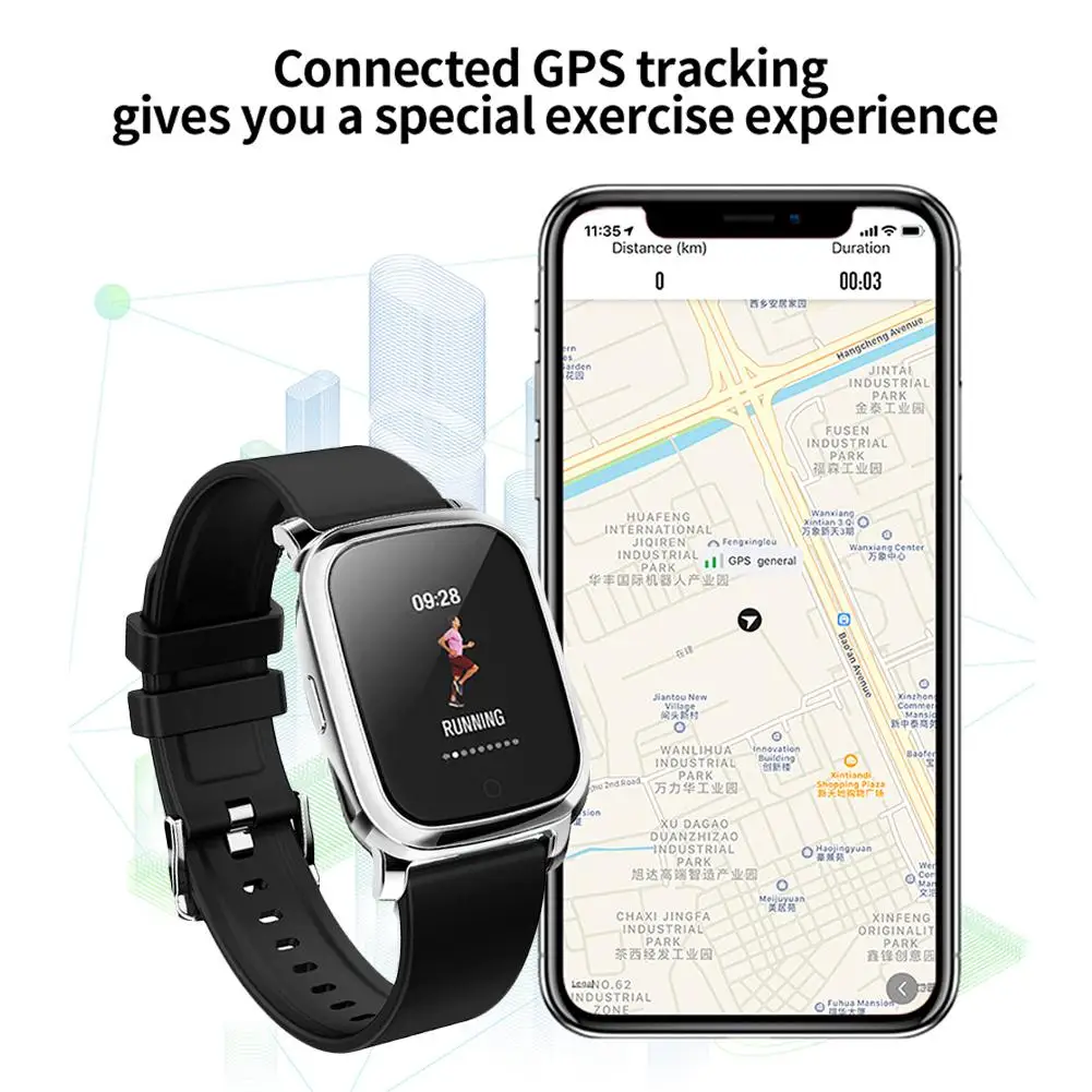 Смарт часы с пульсометром и фитнес трекером|Смарт-часы| |