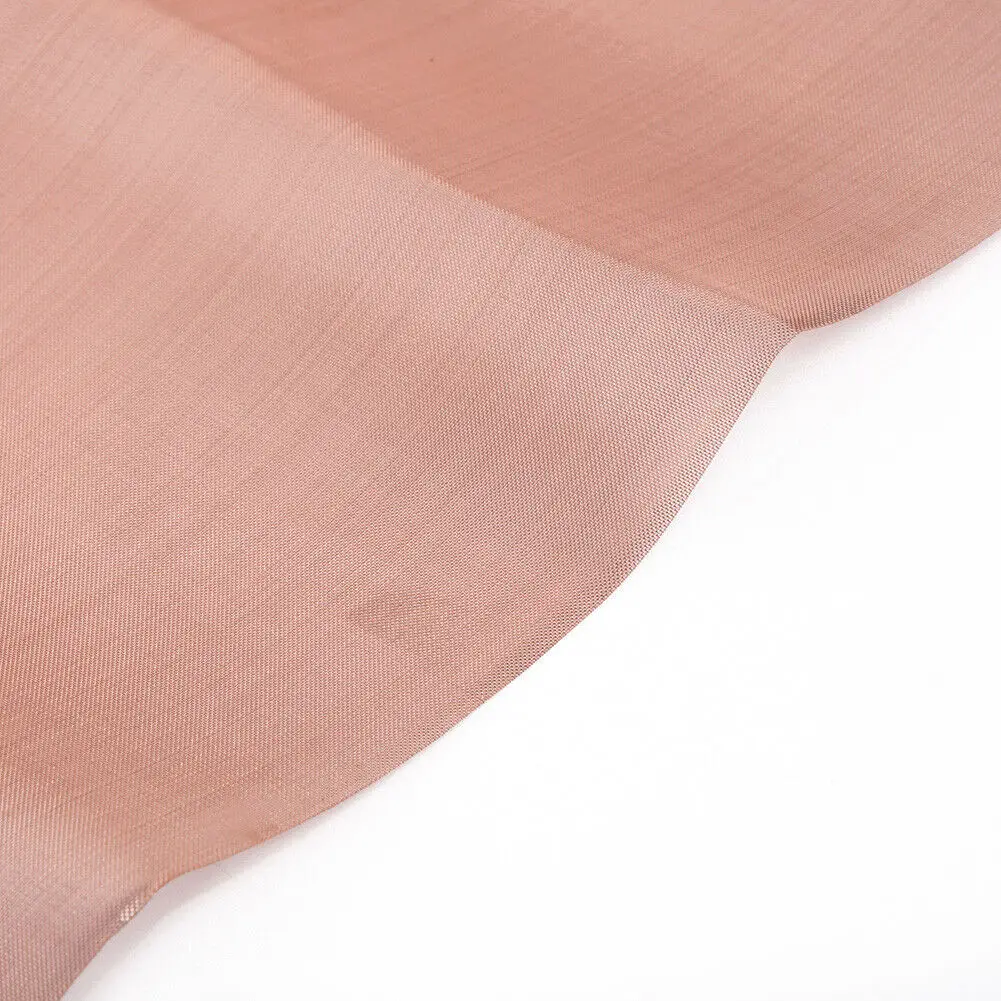 

1pcs Copper net 80 mesh copper net copper wire net metal screen copper electromagnetic screen anti radiation copper net Filter