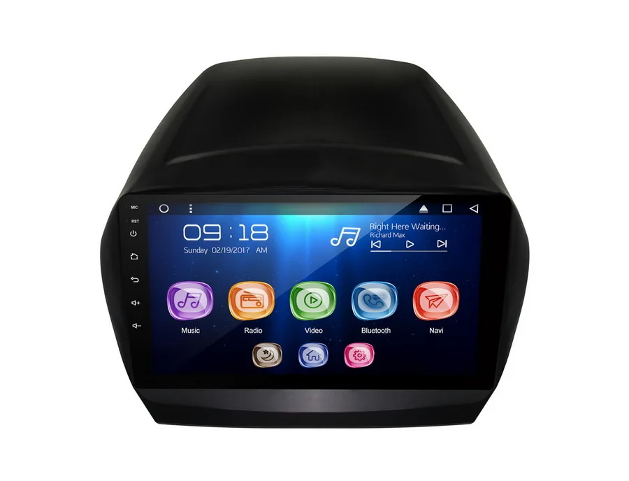 Автомобильный мультимедийный плеер allway 10.&quot IPS экран Android 9 0 восемь ядер ОЗУ 2 Гб