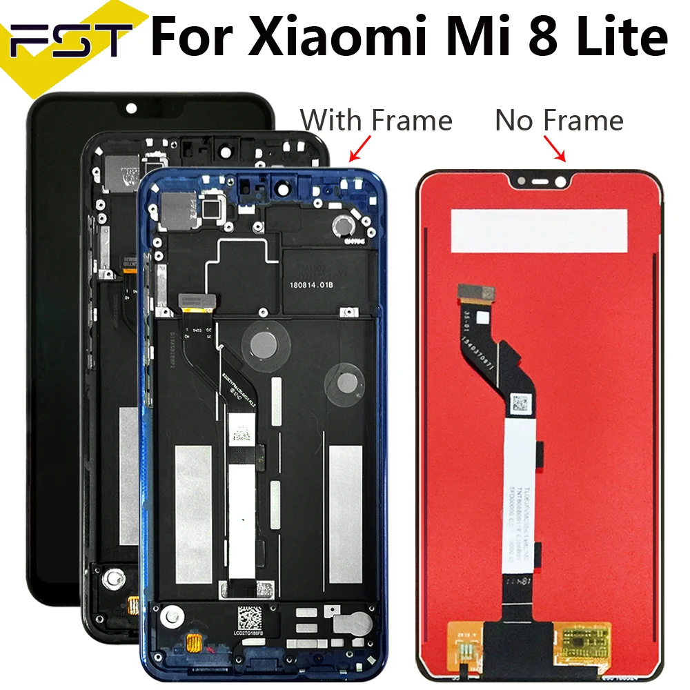 6,2" для xiaomi mi 8 lite mi 8 Youth ЖК-дисплей и сенсорный экран mi 8x mi 8x дигитайзер сборка Замена для xiaomi mi 8 lite