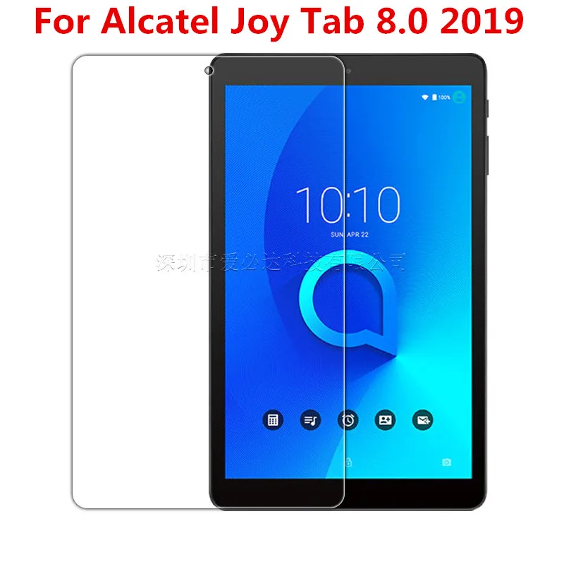 8 дюймов закаленное стекло Экран протектор для Alcatel Работает с любым оператором Joy