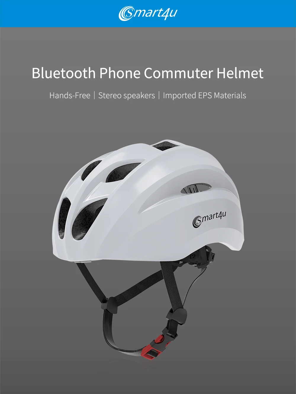 SH20 Smart4u Bluetooth музыкальный шлем для велоспорта, умный велосипедный шлем для гонок, мотоцикла, велосипедный шлем для мужчин и женщин, водонепроницаемый
