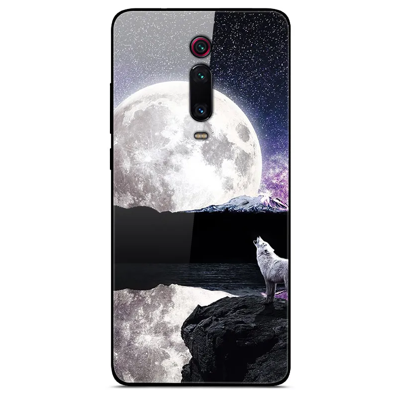 41 Tempered Glass Case For Xiaomi mi 9T Cover Mi9T Pro Soft Bumper 3D Cat Printing Funda For Xiaomi mi 9T Pro mi9T Mi9 T Phone Case - Цвет: 41
