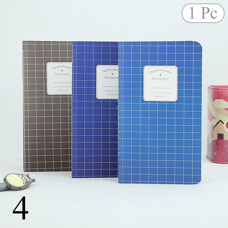 4 Винтажные Цветы дневник Sketchbook Bullet Journal крафт бумажные записные книжки для детей девочек школьные офисные принадлежности новинка канцелярские принадлежности - Цвет: 4