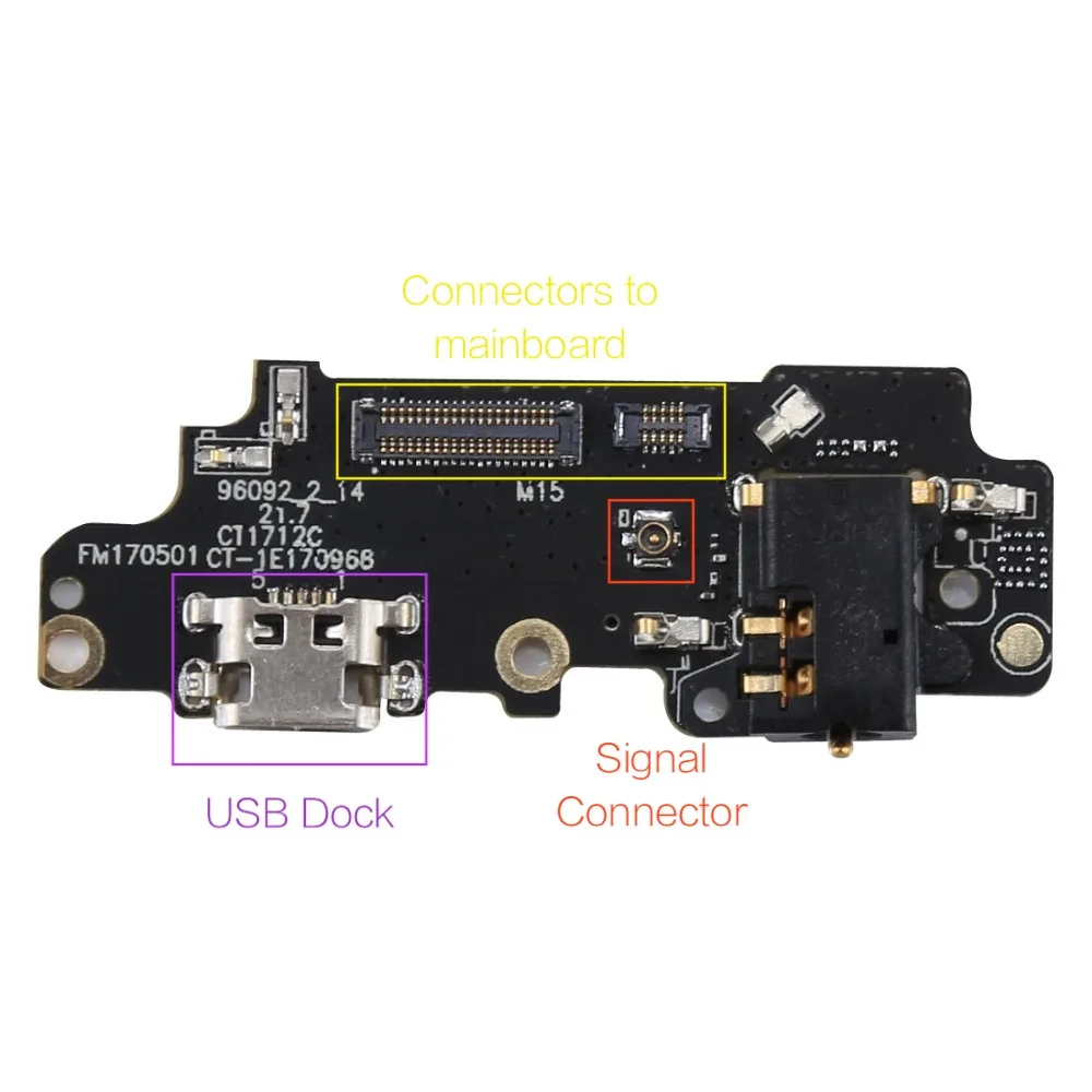 Оригинальная плата зарядного устройства PCB Flex для Meizu M1 M2 M3 M3s M5 M5s M6 Note Mini M6S M6T U10 U20