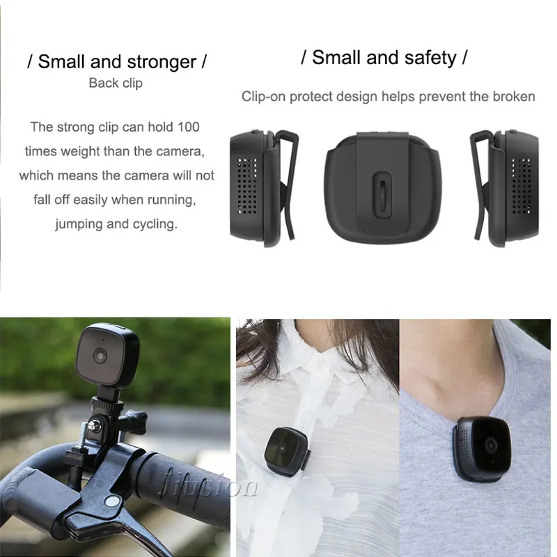 скрытая камера C9 Wifi мини носимый корпус DVR Micro Cam HD видео Диктофон веб невидимое