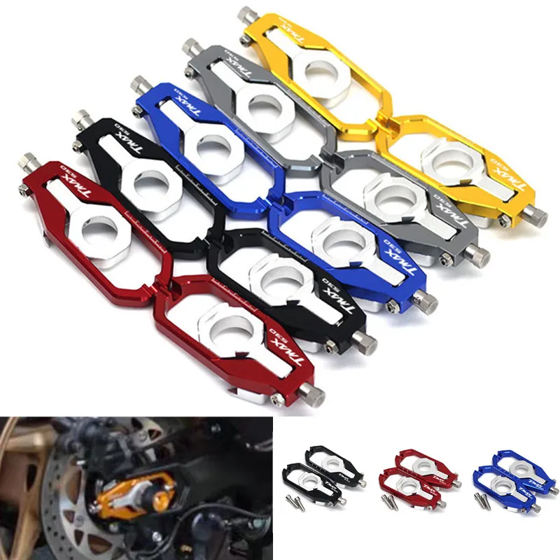 

TMAX560 CNC Rear Axle Chain Adjusters Tensioners Catena Spool For YAMAHA TMAX 560 tmax560 TECH MAX 2020-2022 Motorcycle Parts