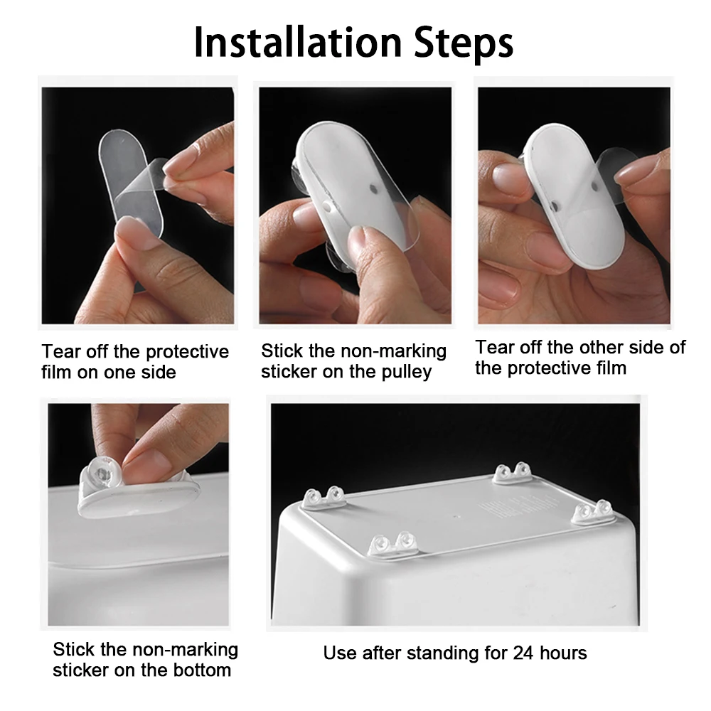 16 шт. самоклеящиеся ролики для мебели без царапин | Обустройство дома