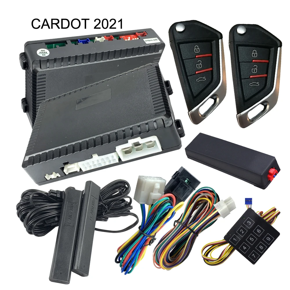 

Cardot Illegal Alarm Remote Open Trunk Keyless Entry Start-Stop Button Ignition System Security Protection Car Intelligent