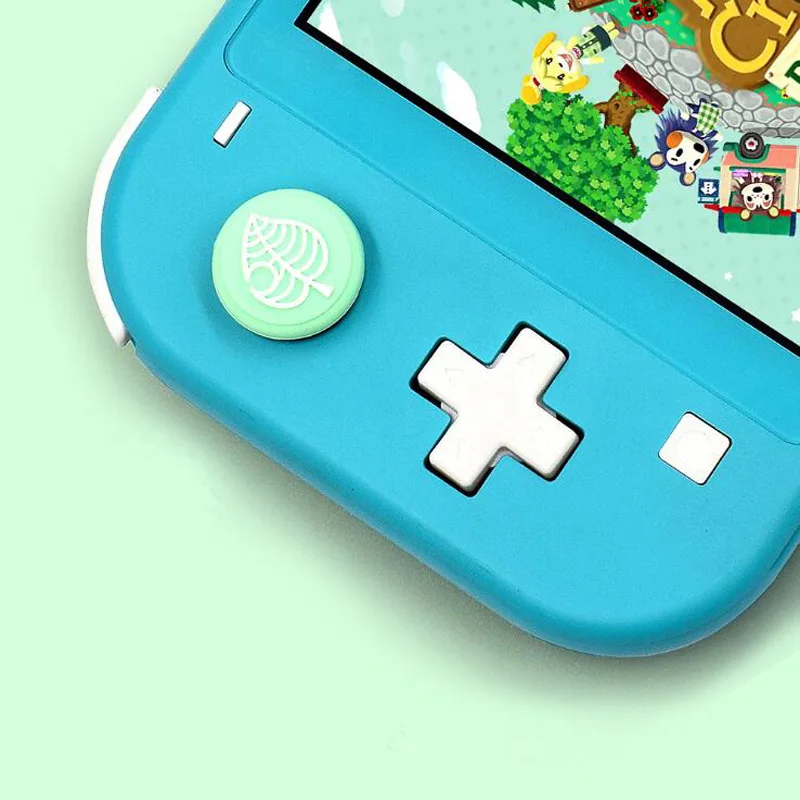Cute Bear Leaf Thumb Stick Grip Caps for Nintendo Switch & Switch Lite Joy-Con Controllers – Joystick Protective Covers image 5