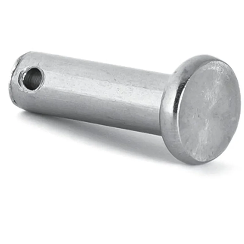 Роликовый штифт с позиционированием цилиндра с отверстием и плоской головкой из нержавеющей стали 304 M3 M4 M5 M6 M8 M10 M12 GB882, 1/10 шт.