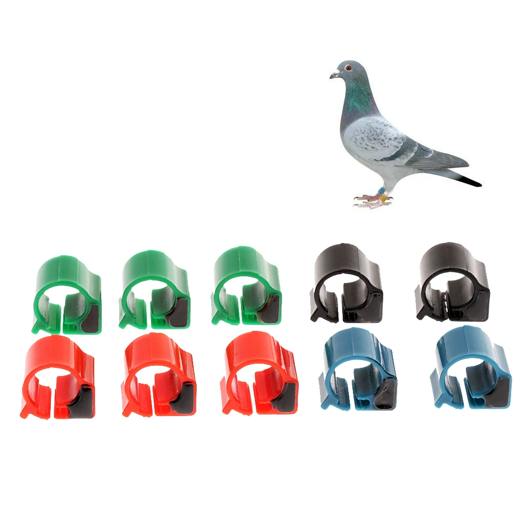 10x Bird Pigeon Electronic RFID Chicken Duck Rfid Foot Ring Tag For Tracking Parrot Chip Card Tag/Chicken Tags |