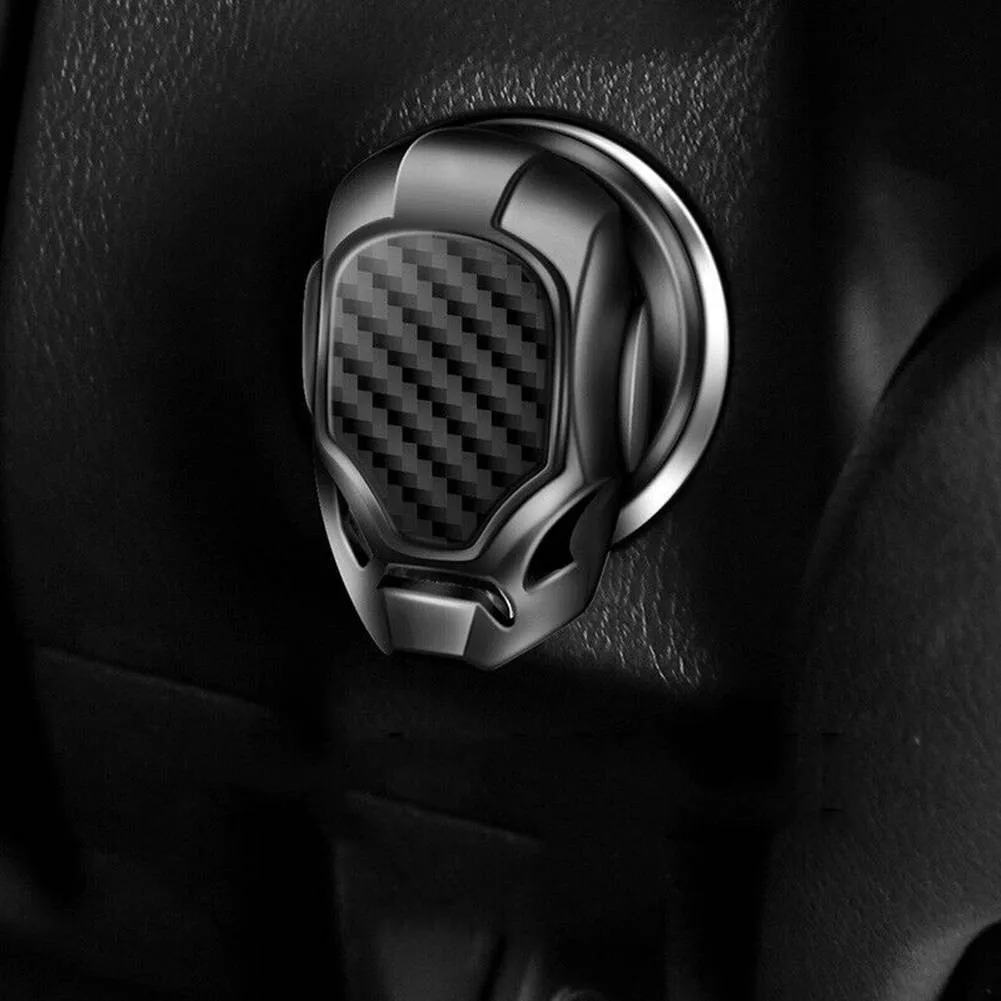 

Ignition Engine Protective Cover Start Stop Button Zinc Alloy Car Auto