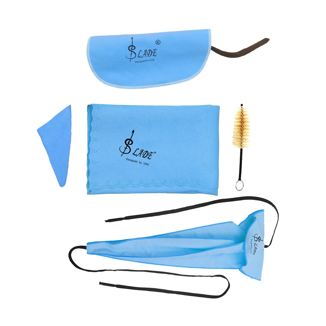 

Saxophone Cleaning Care Kit Mouthpiece Brush Cleaning Cloth