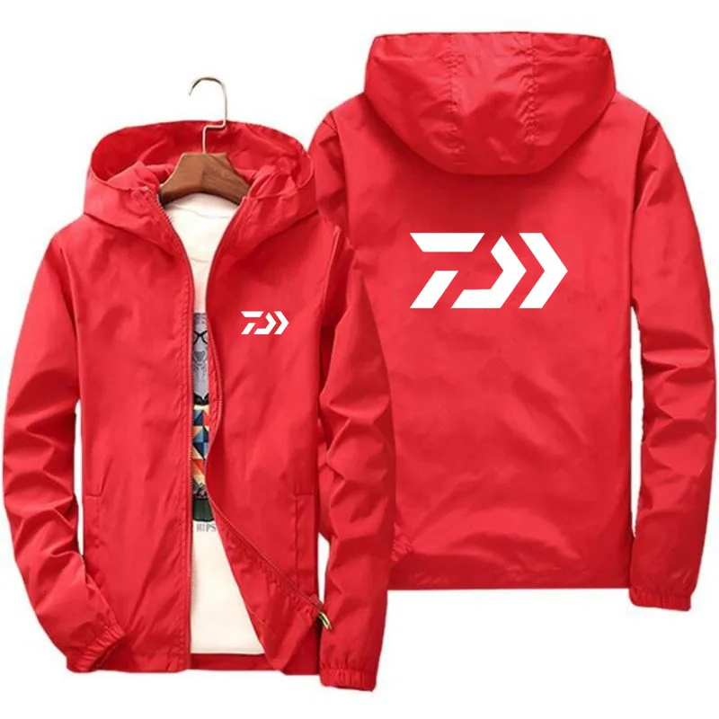 

2021 Daiwa Fishing Clothing Hooded Fishing Wear Outdoor Sport Fishing Shirts Mens Breathable Running Clothes Fishing Jackets