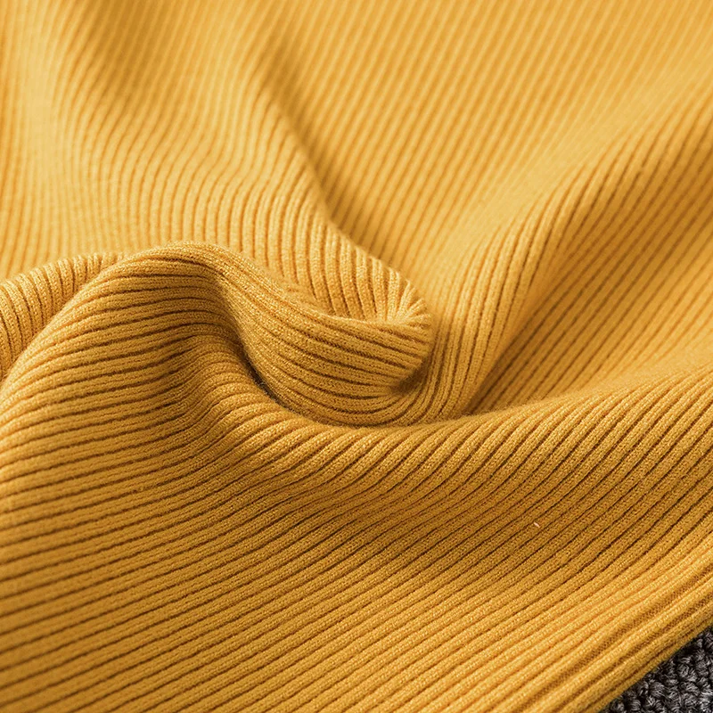 

Sweater Women High Neck Knitted Pullover Sweater 2019 Autumn Winter Clothes Women Solid Casual Slim Basic Knit Tops Pull Femme